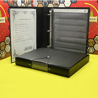 Альбом для фотопленки, папка для негативов